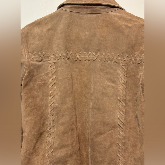 RTG LEATHER & SUEDES Vintage Leather Jacket & Pants 2-Piece Set - Picture 6 of 16